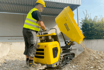 Wacker Neuson DT10 Minidumper mit Drehkippmulde 1.000kg Zuladung
