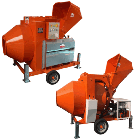 LESCHA LHB 1000 – Betonmischer mit Beschicker