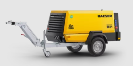 KAESER MOBILAIR M76 – Baukompressor mit Stromerzeuger 13 kVA mobil