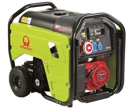 PRAMAC SP 8000 THI AVR Stromerzeuger Benzin 8,8 kVA